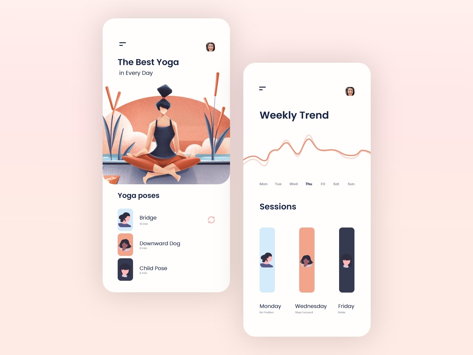 Contemplation App/Yoga App