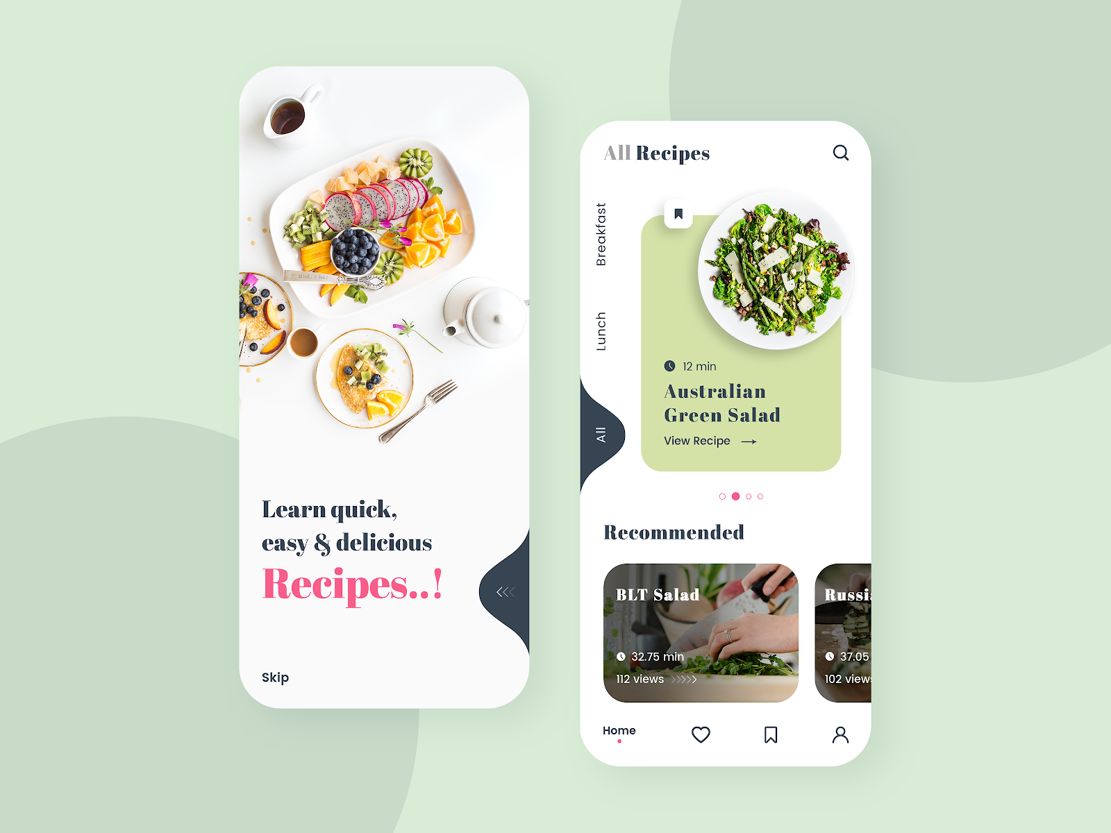 Meal Preparation App