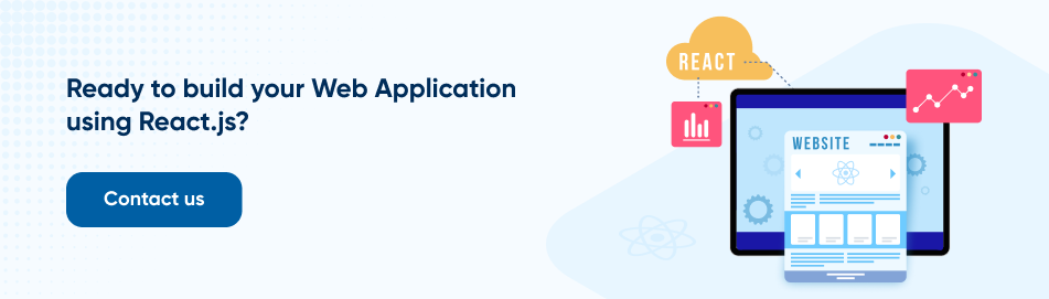 React.js web application development